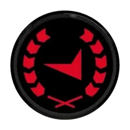 Red Wreath — X Mark