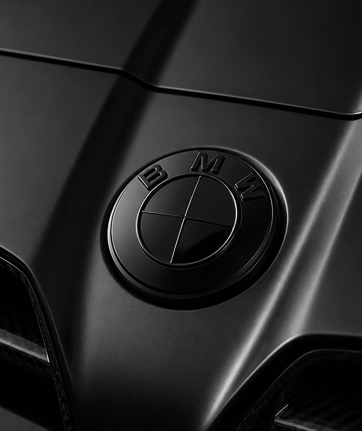Black Crystal Custom Badge — REVMODE custom roundel badge
