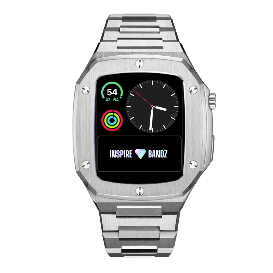 Imperial Apple Watch Case - Full Silver