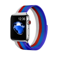 Spectrum Striped Milanese Band