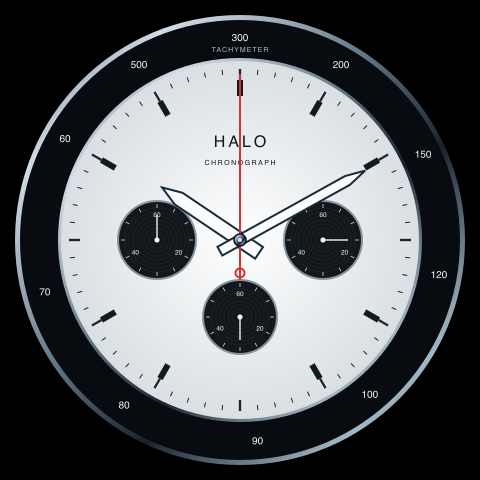 Panda Chronograph design preview